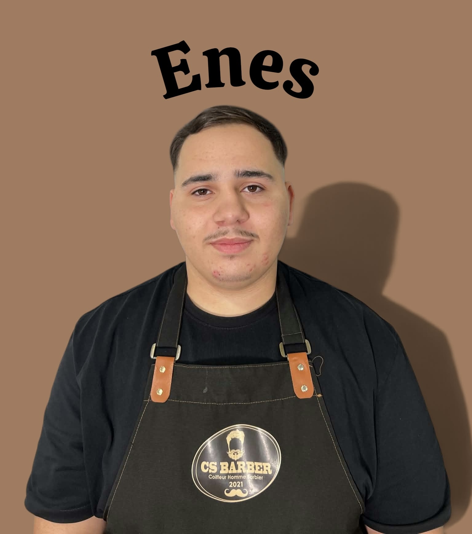 Enes, apprenti chez CS Barber