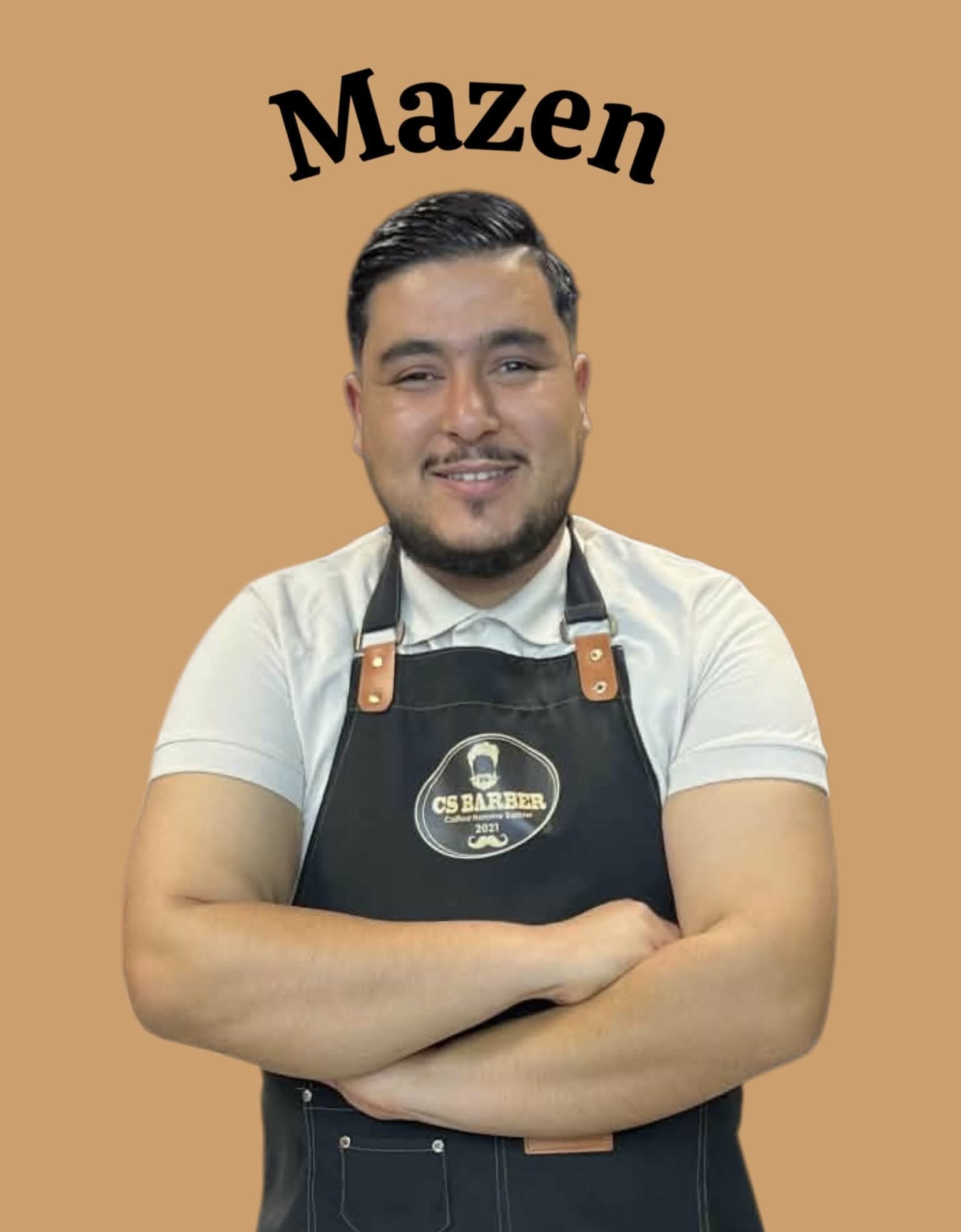 Mazen, barber chez CS Barber